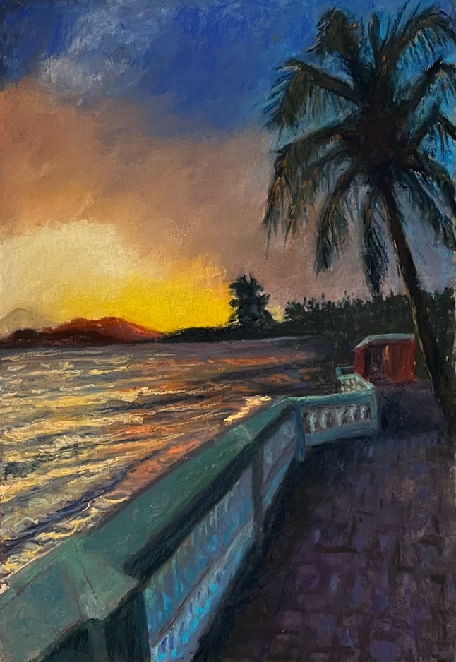 Deedee Jones Sunset on the Malecon