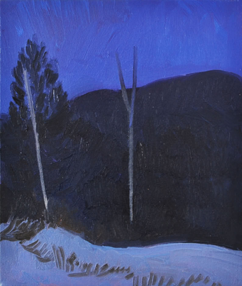 Alyssa Schmidt Full Old Moon Behind Clouds