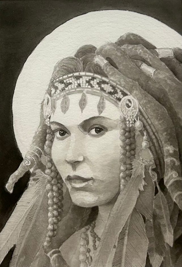 charles-norris-brown_girl-with-a-fake-pearl-earring