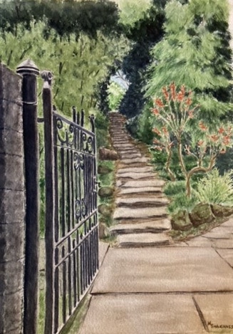 Marianne Shaughnessy Gate to Muckross Garden