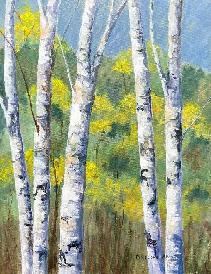 Penelope Arms Birches