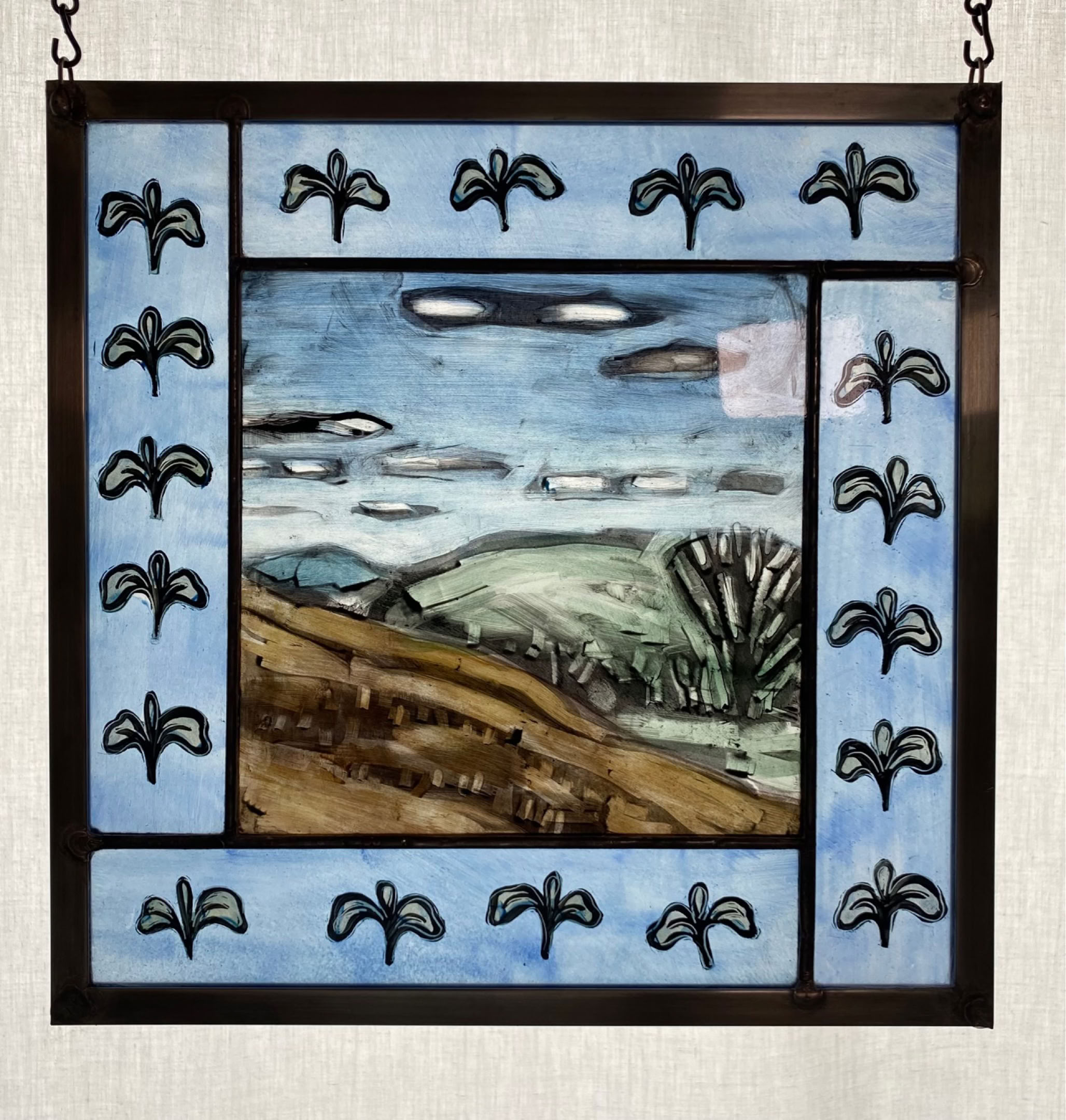 Clare Adams Landscape with Seedlings