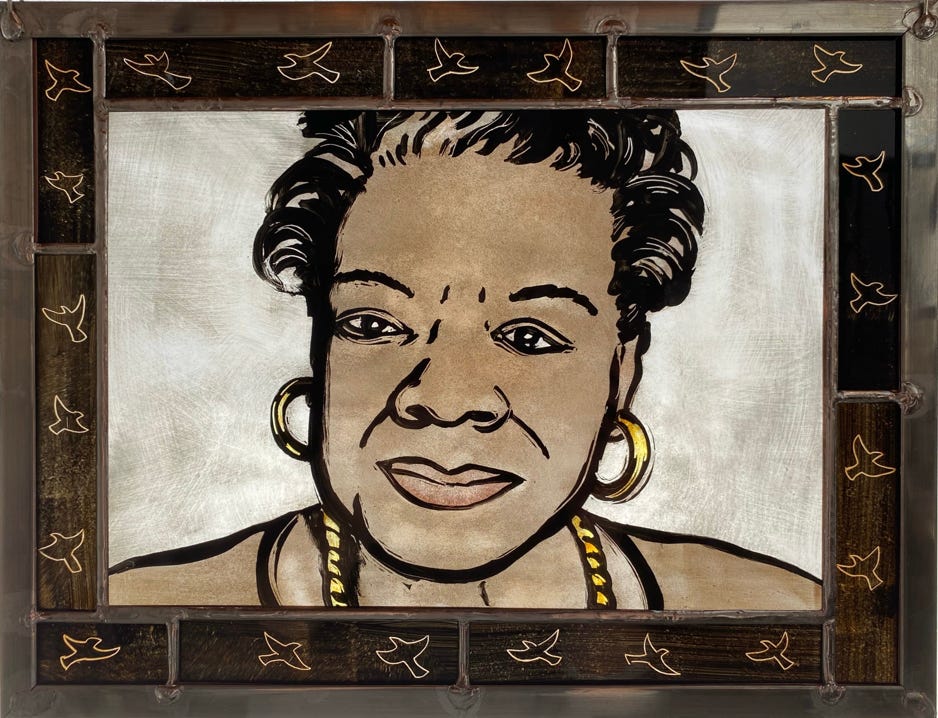 Clare Adams Maya Angelou