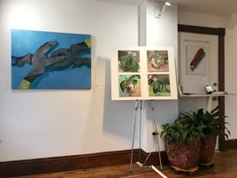 Strength, Grace, Wit & Wisdom Three Artist Exhibition Sloane Dawson, Nancy Fitz-Rapalje & Abby Miner