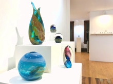 A WORLD SUSPENDED IN COLOR  Fine Art Glass