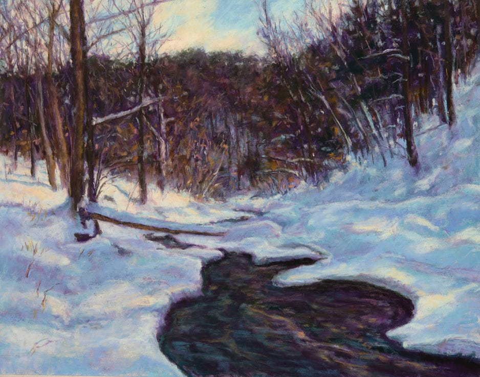 Lesley Heathcote February Stream