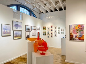 Open by Canal Street Art Gallery showing at Atlantic Gallery 