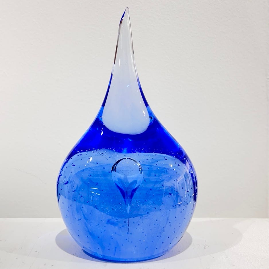 Chris Sherwin Blue Veiled Teardrop 2023