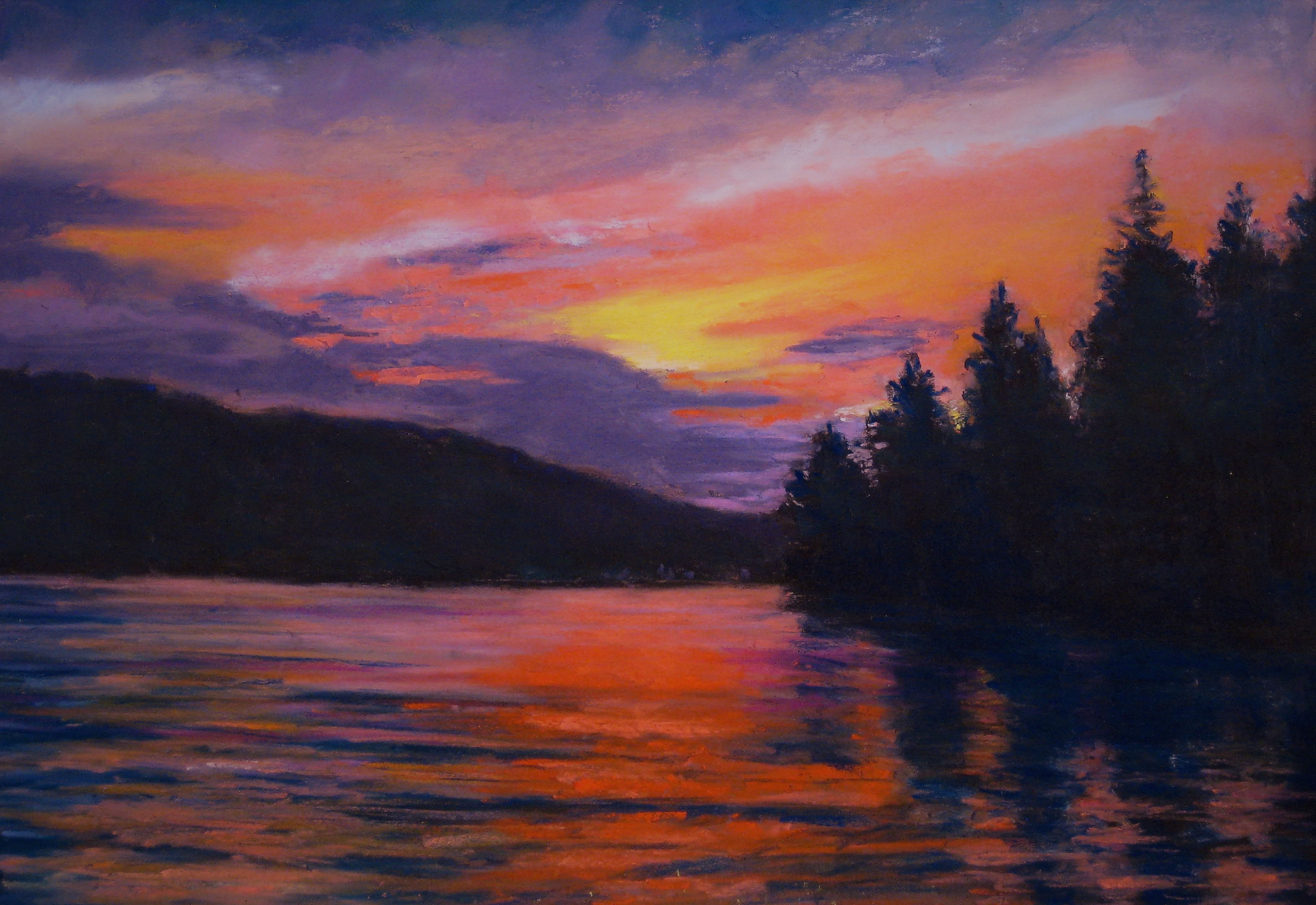 deedee-jones-sunset-on-joe-s-pond