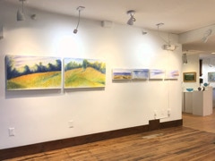 TWO PAINTERS OUT STANDING IN THEIR FIELDS Jeanne McMahan & Rodrica Tilley 