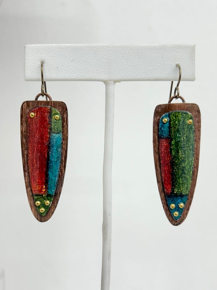 Judi Forman Geometric Dangles