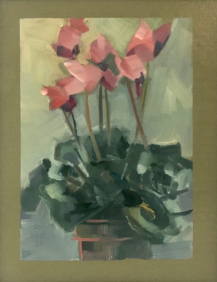 Nancy Fitz-Rapalje Cyclamen I 2020