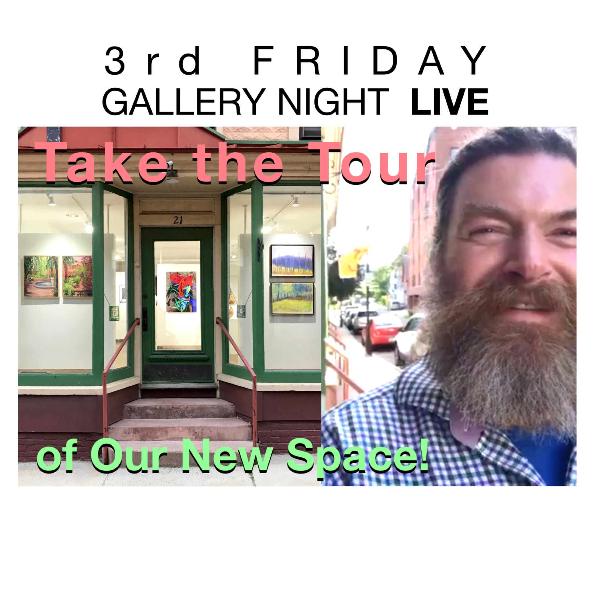 3rd Friday Gallery Night LIVE with the ARTISTS