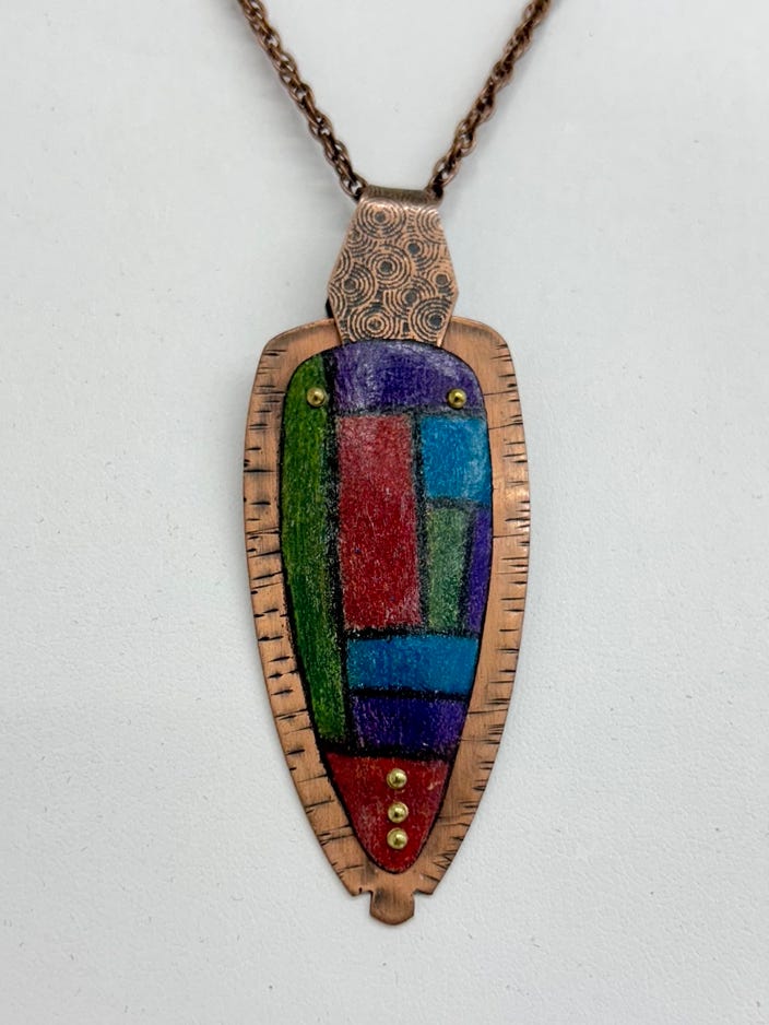 Judi Forman Shield Pendant 