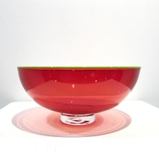 Nicholas Kekic Small Bowl Orange Green