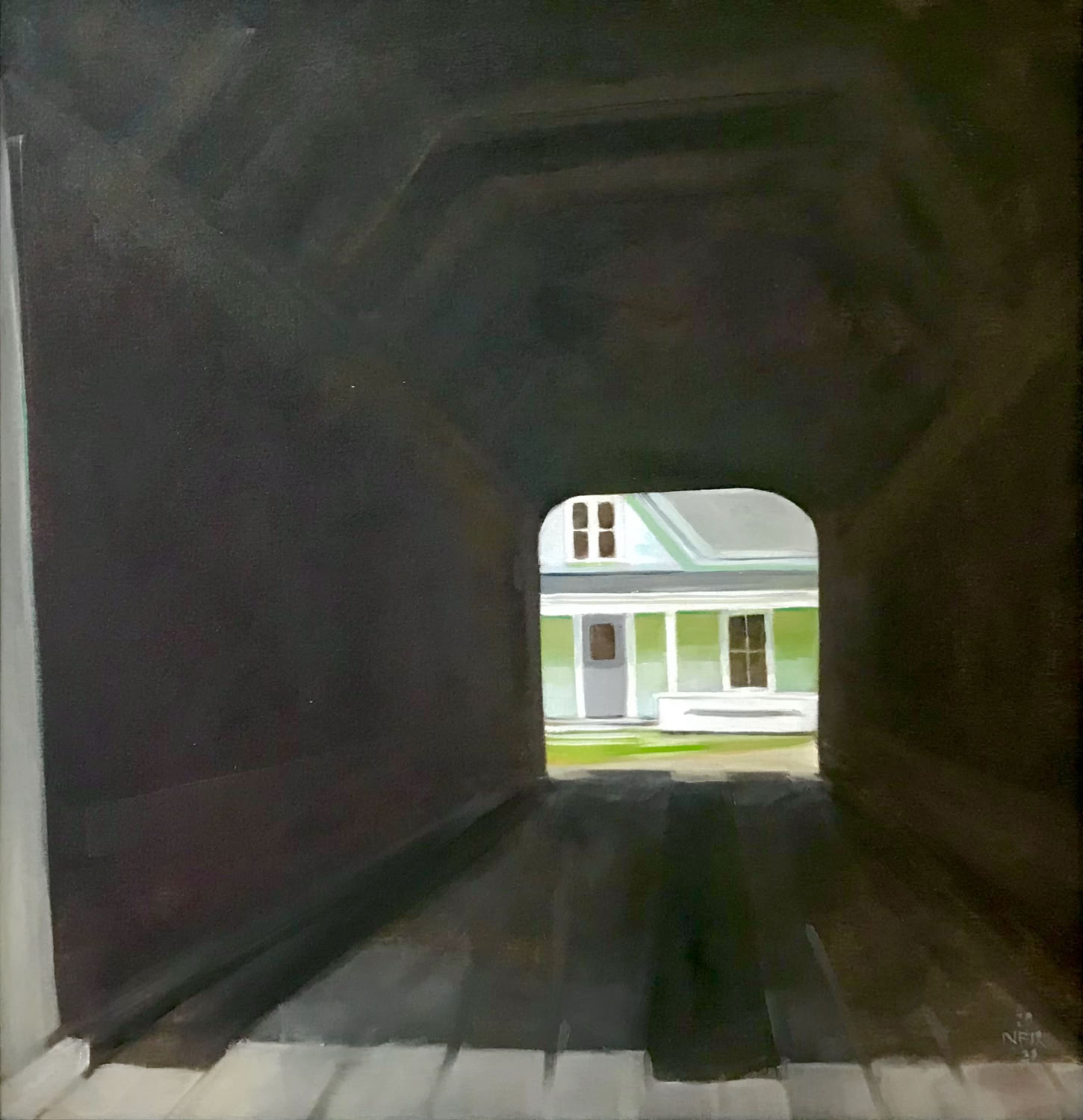 Nancy Fitz-Rapalje Hall Bridge, Saxton's River 2021