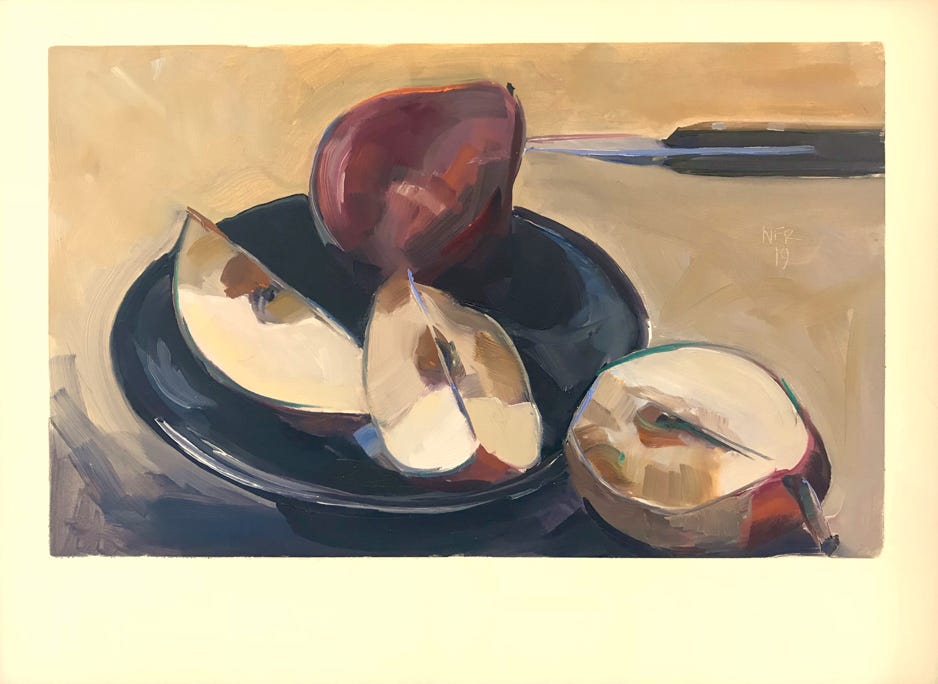 Nancy Fitz-Rapalje Spoiled Pear 2019