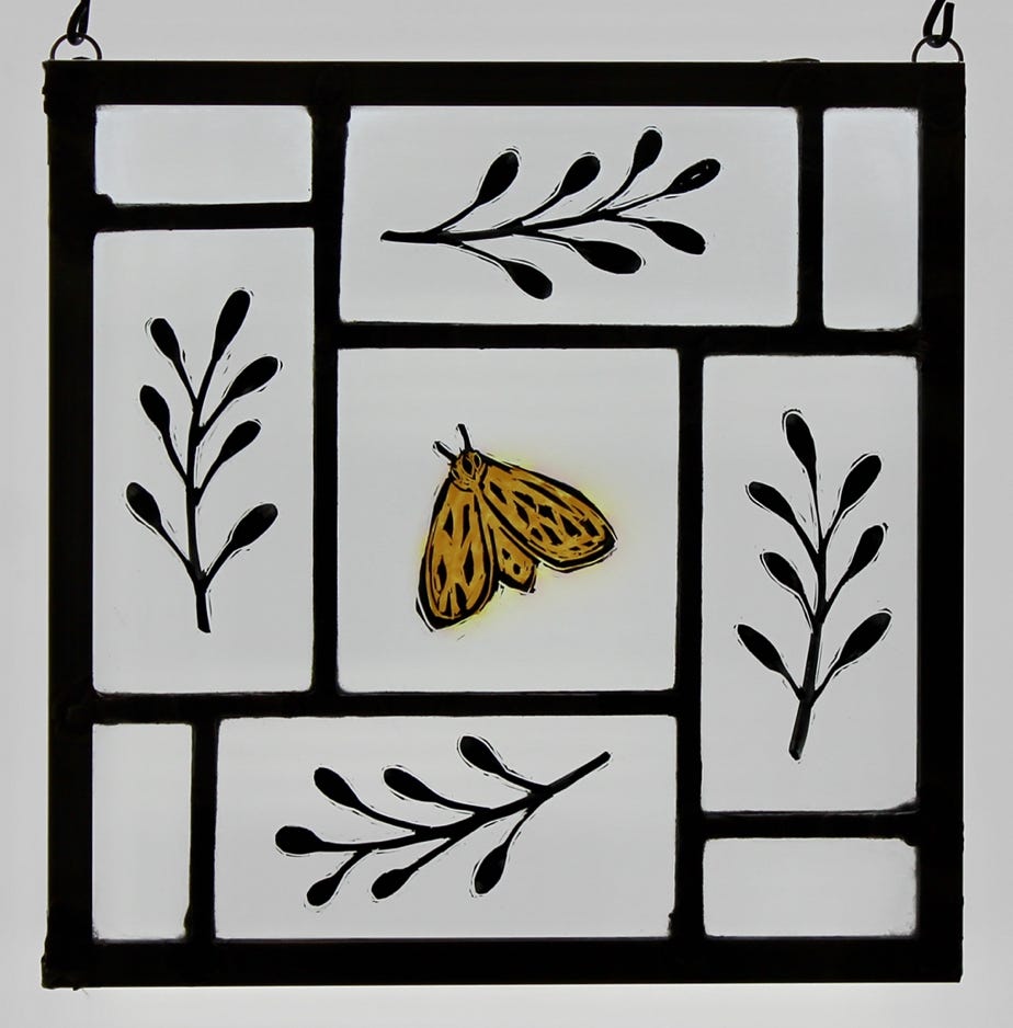 Clare Adams Virgin Tiger Moth (small) 2020 