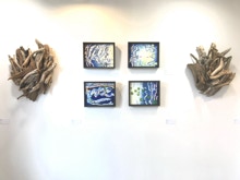 NATURE’S DECONSTRUCTION MC NOYES Paintings & PHYLLIS ROSSER Sculptures