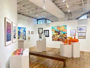 Open by Canal Street Art Gallery showing at Atlantic Gallery 