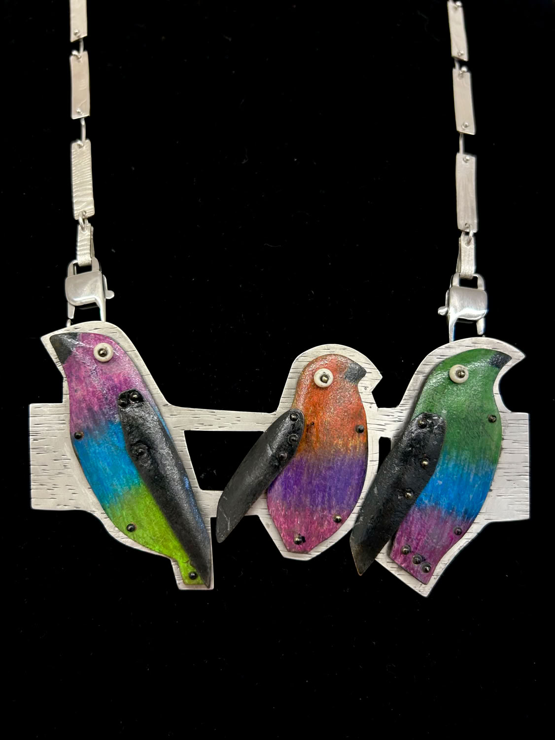 Judi Forman My Three Birds Pendant