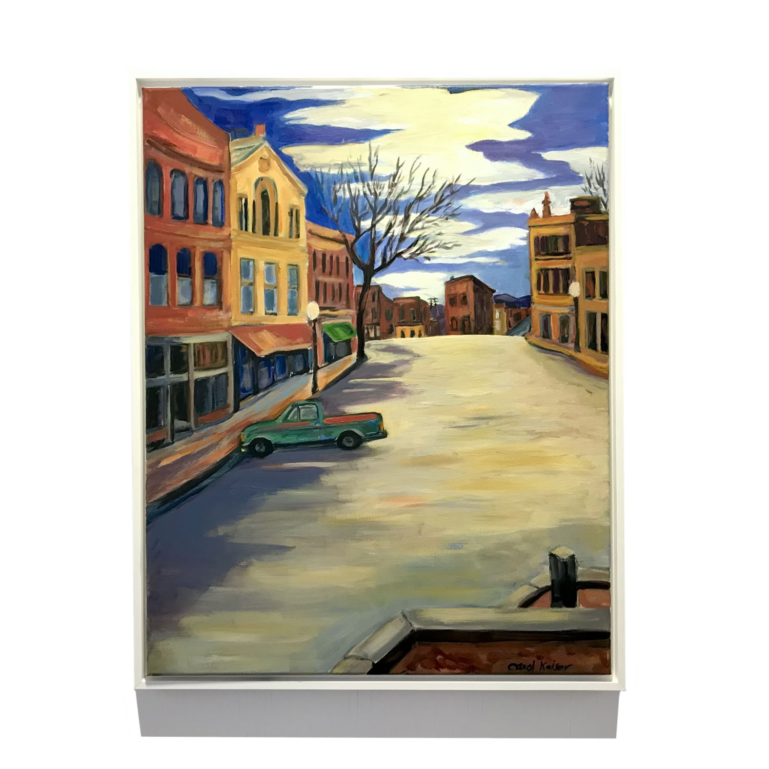 carol-keiser-sun-breaking-on-bellows-falls-2021