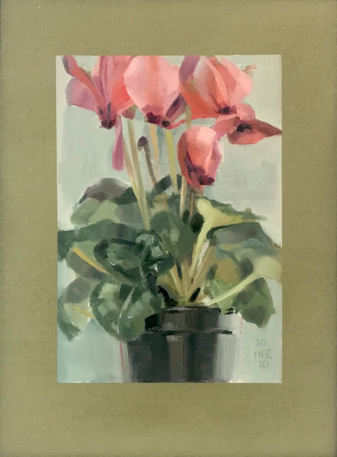 Nancy Fitz-Rapalje Cyclamen II 2020