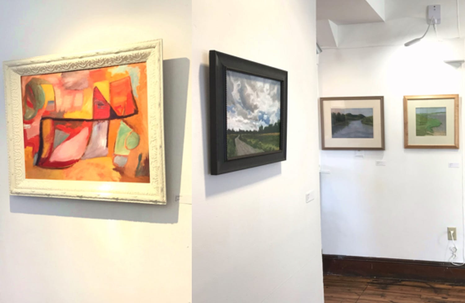 CORINNE GREENHALGH Recent Oil Paintings MARCIE MAYNARD Oils Pastels and Monotypes