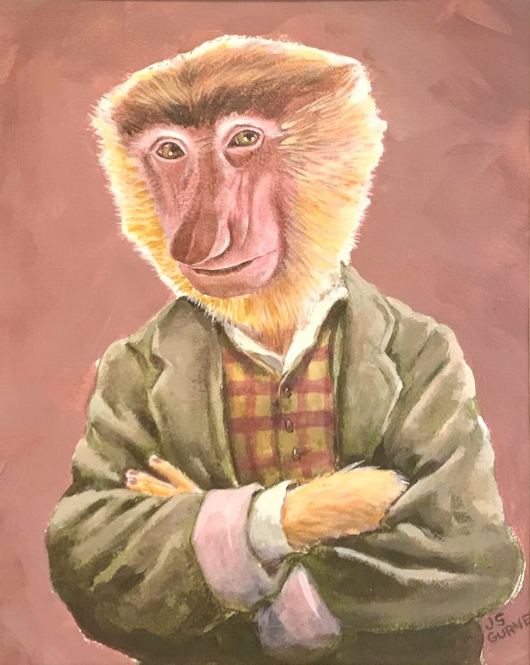 John Steven Gurney Primate 2020