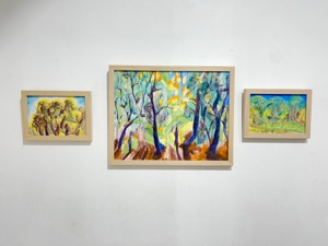 MC Noyes Vermont Trees Solo Show