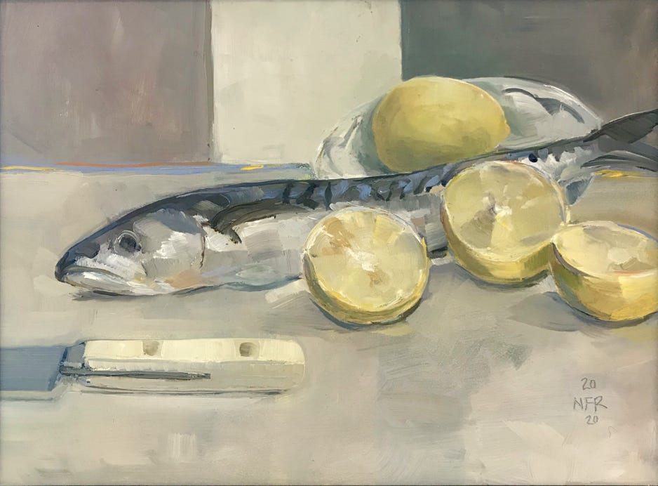 Nancy Fitz-Rapalje Mackerel & Lemons 2020