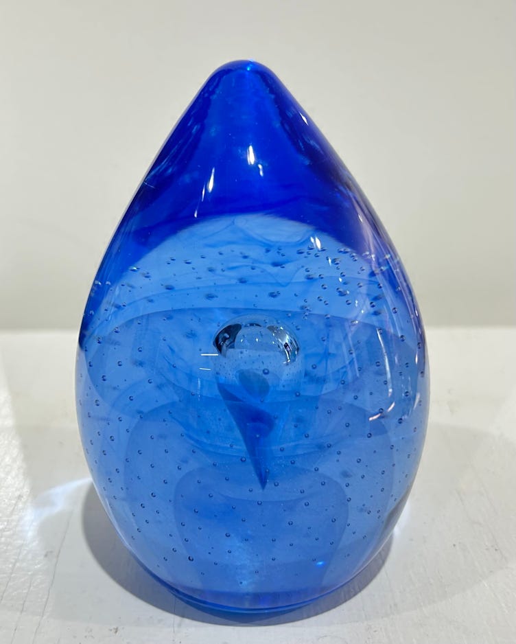 Chris Sherwin Blue Veiled Egg 2023