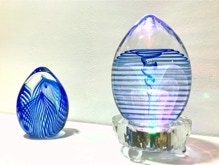 A WORLD SUSPENDED IN COLOR  Fine Art Glass