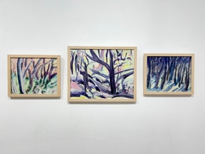 MC Noyes Vermont Trees Solo Show