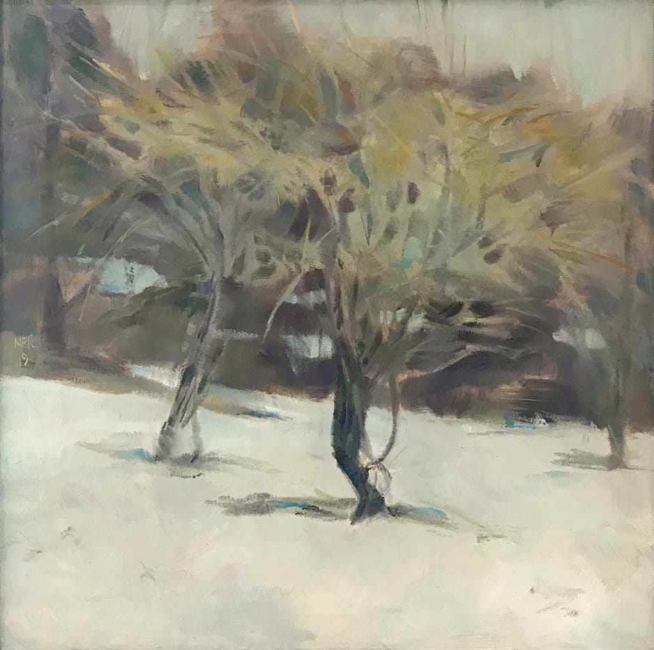 Nancy Fitz-Rapalje Bush in Winter 2019