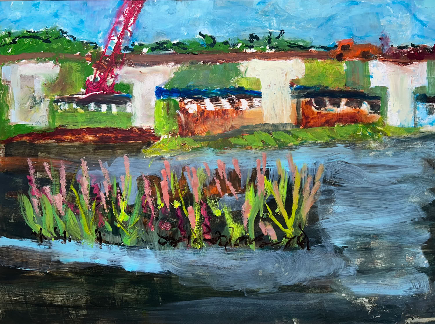 Basha Freudenberg Bridge from Brattleboro