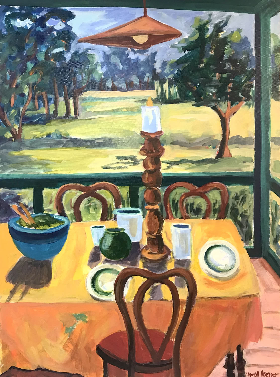 Carol Keiser Keene Valley Porch Table