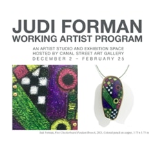 JUDI FORMAN Working Artist Program 