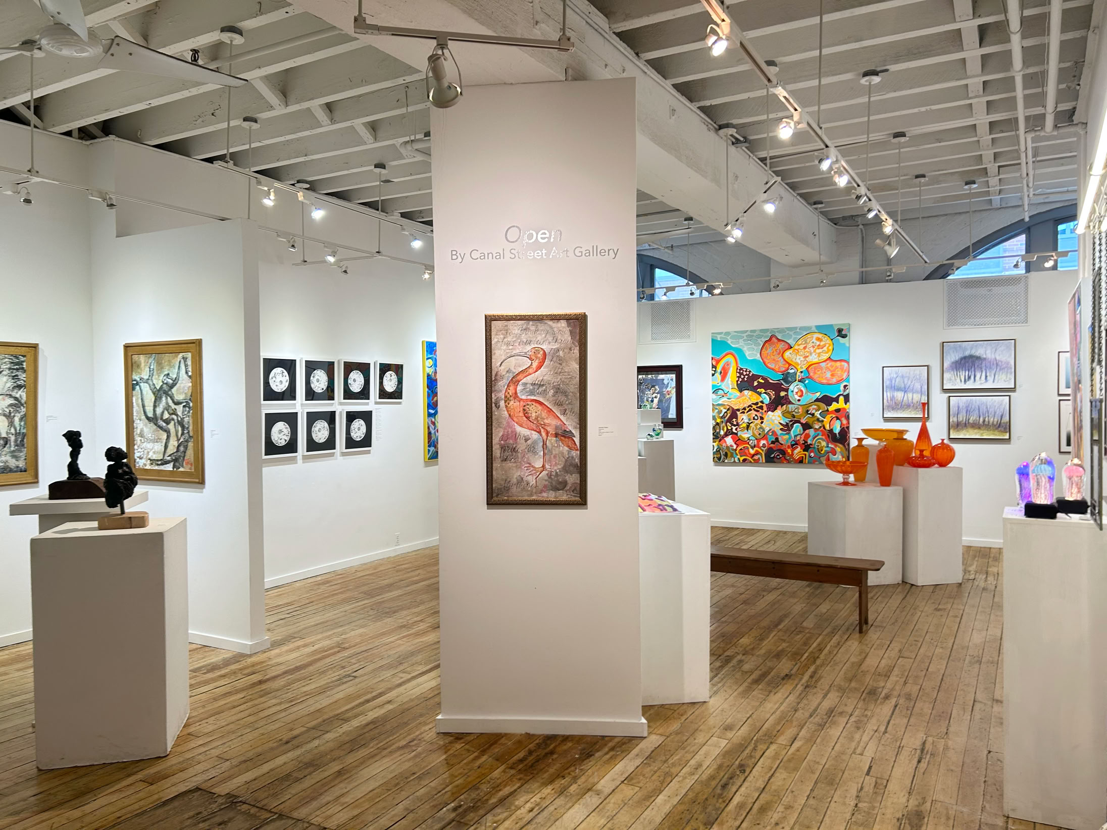 OPEN by Canal Street Art Gallery showing at Atlantic Gallery