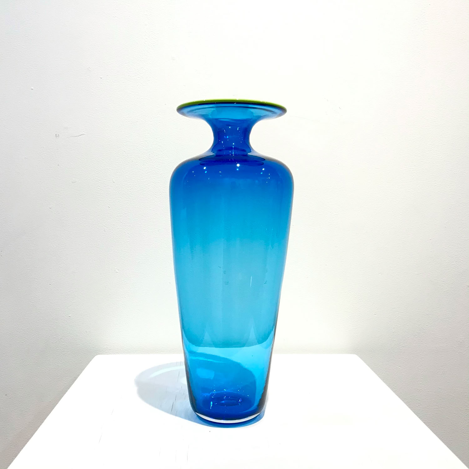 Nicholas Kekic Tall Aqua Classic Vase
