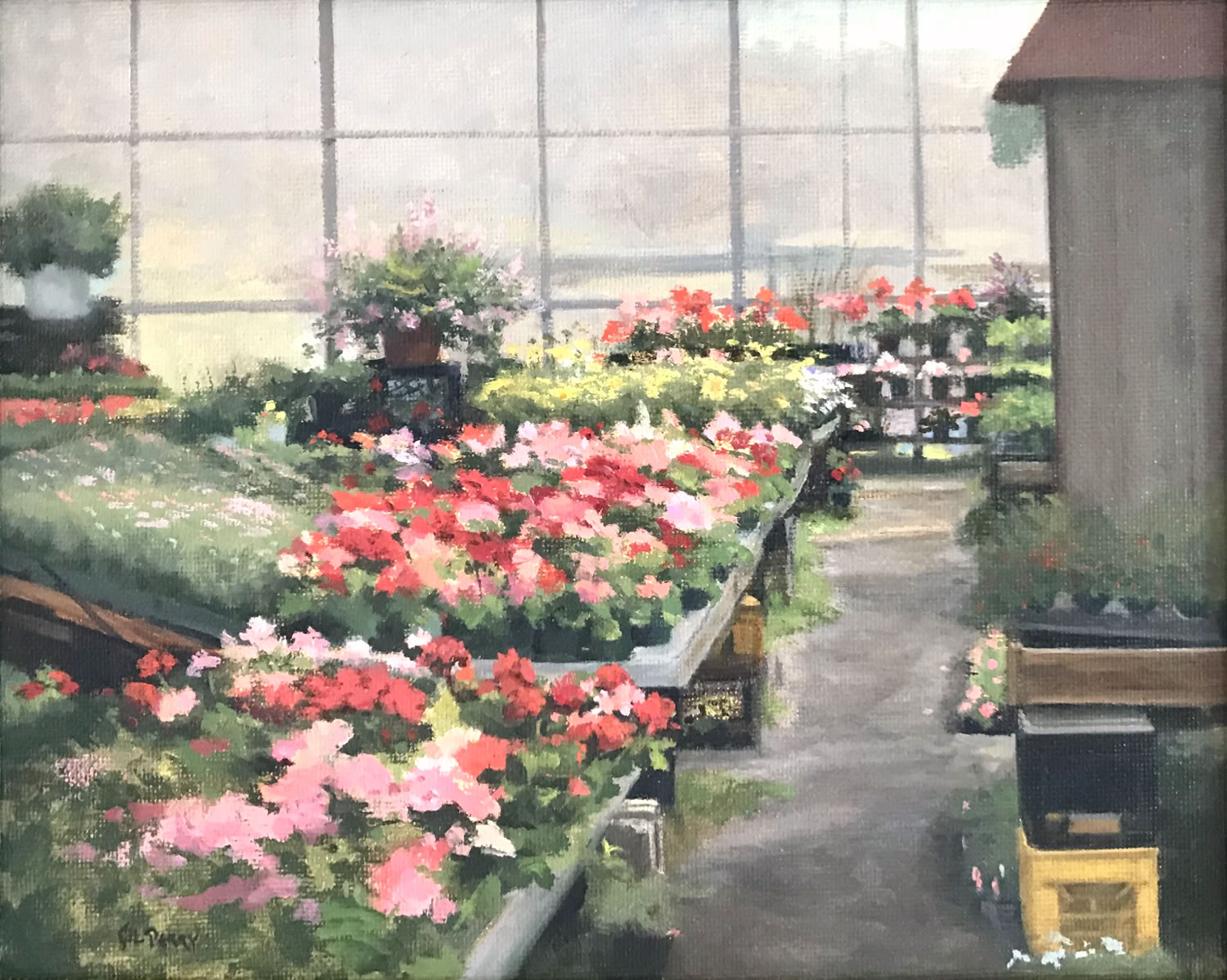 Gil Perry In the Greenhouse - Allen Bro’s