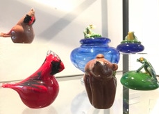 A WORLD SUSPENDED IN COLOR Fine Art Glass