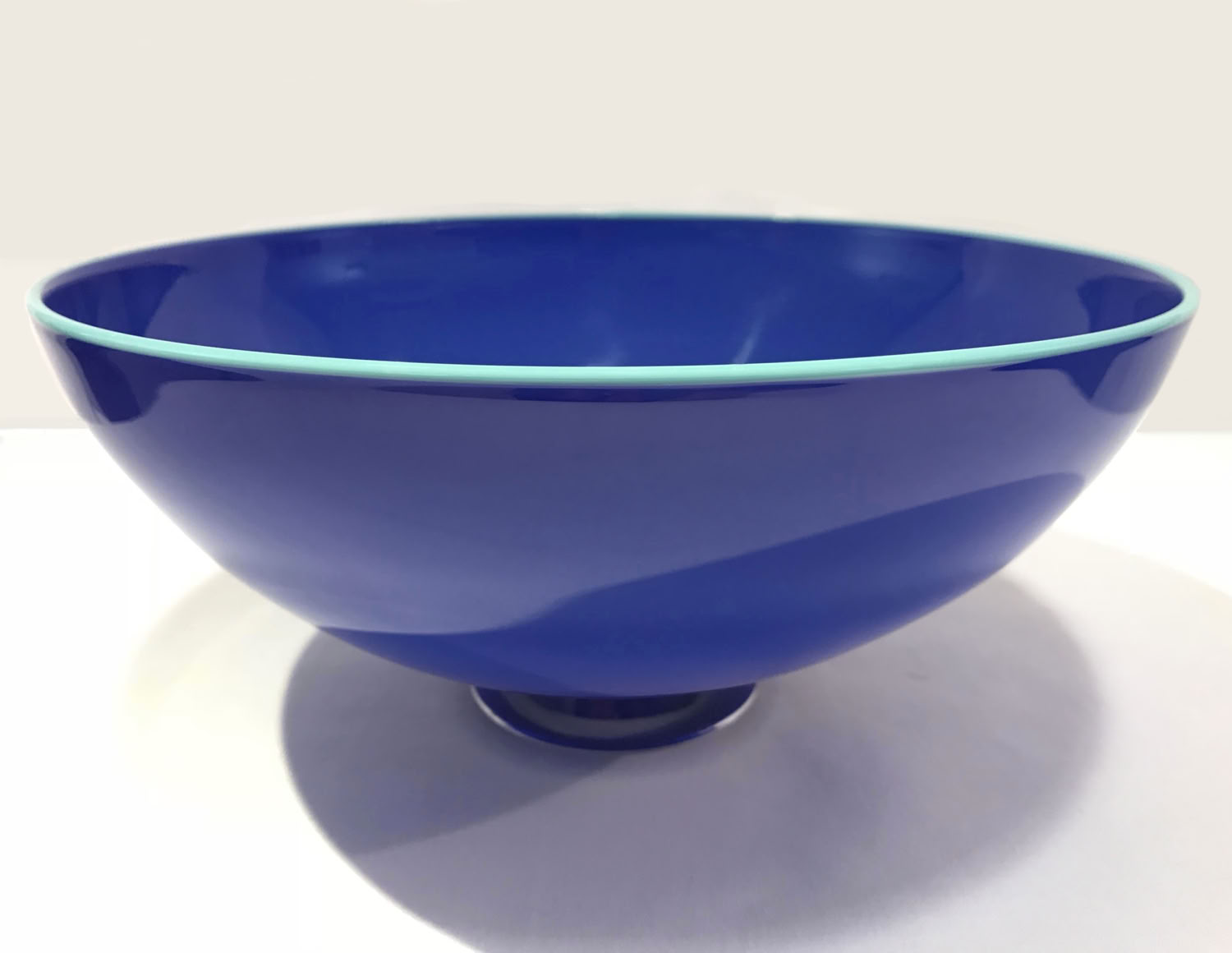 Nicholas Kekic Small Lapis Bowl Opaque Small Bowl Collection 2018 Blown glass 