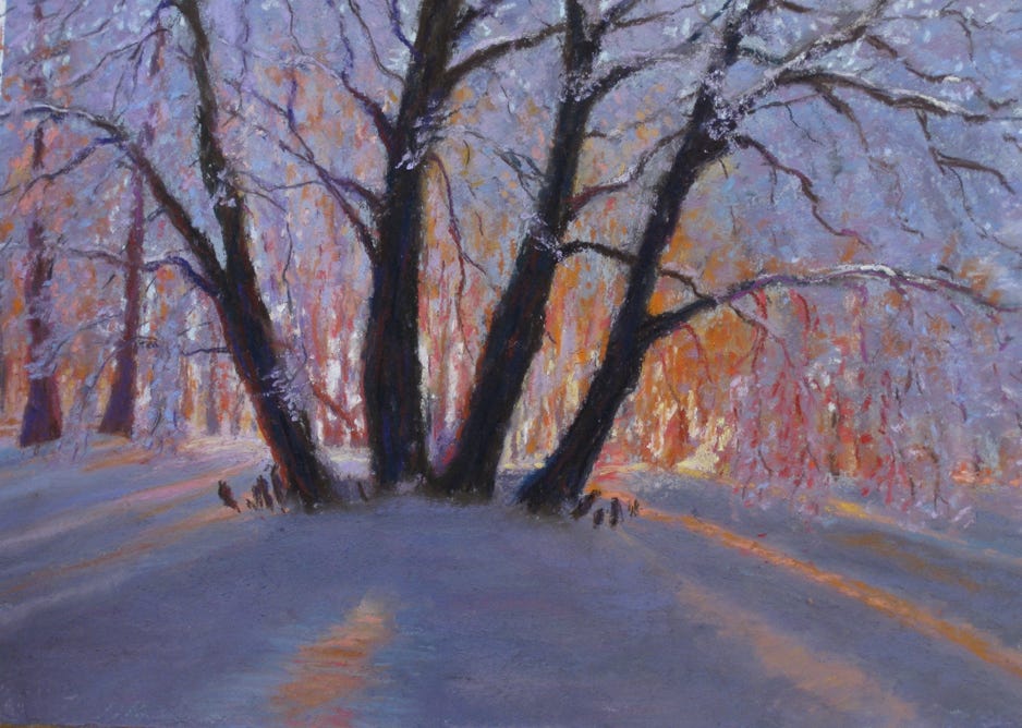 deedee-jones_verdant-rhapsody_2020_pastel-on-paper_10x12in