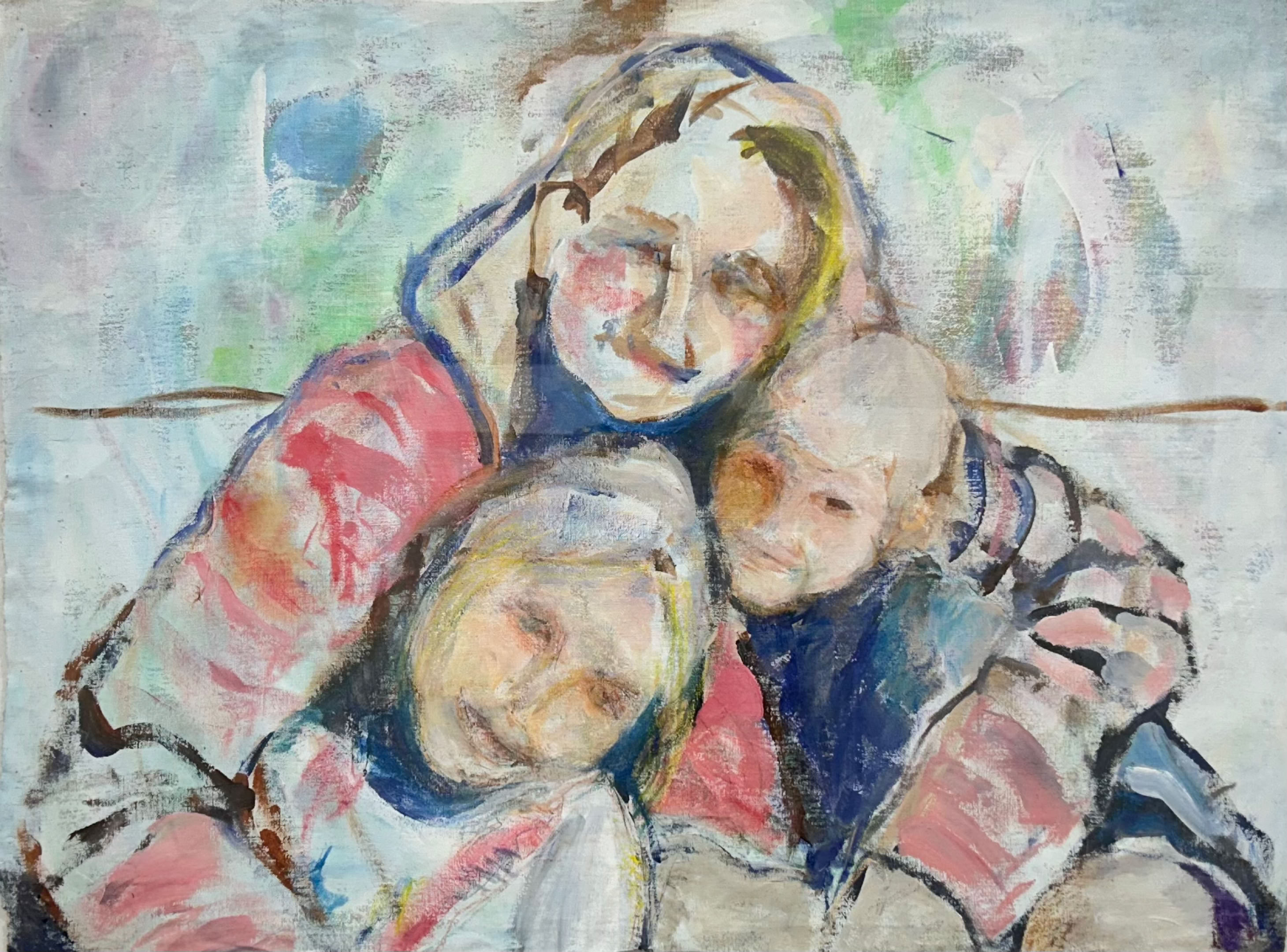 Kathy Lavine, Allison, Avery and Max