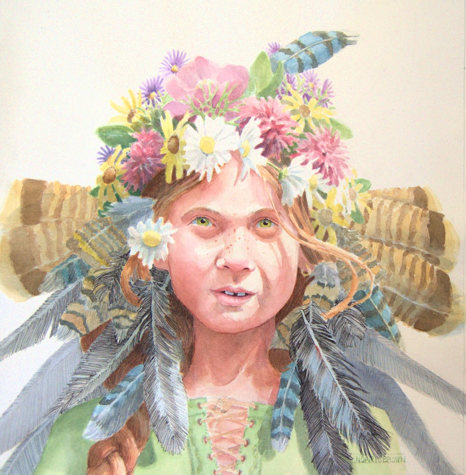 Charles Norris-Brown Jay Feathers