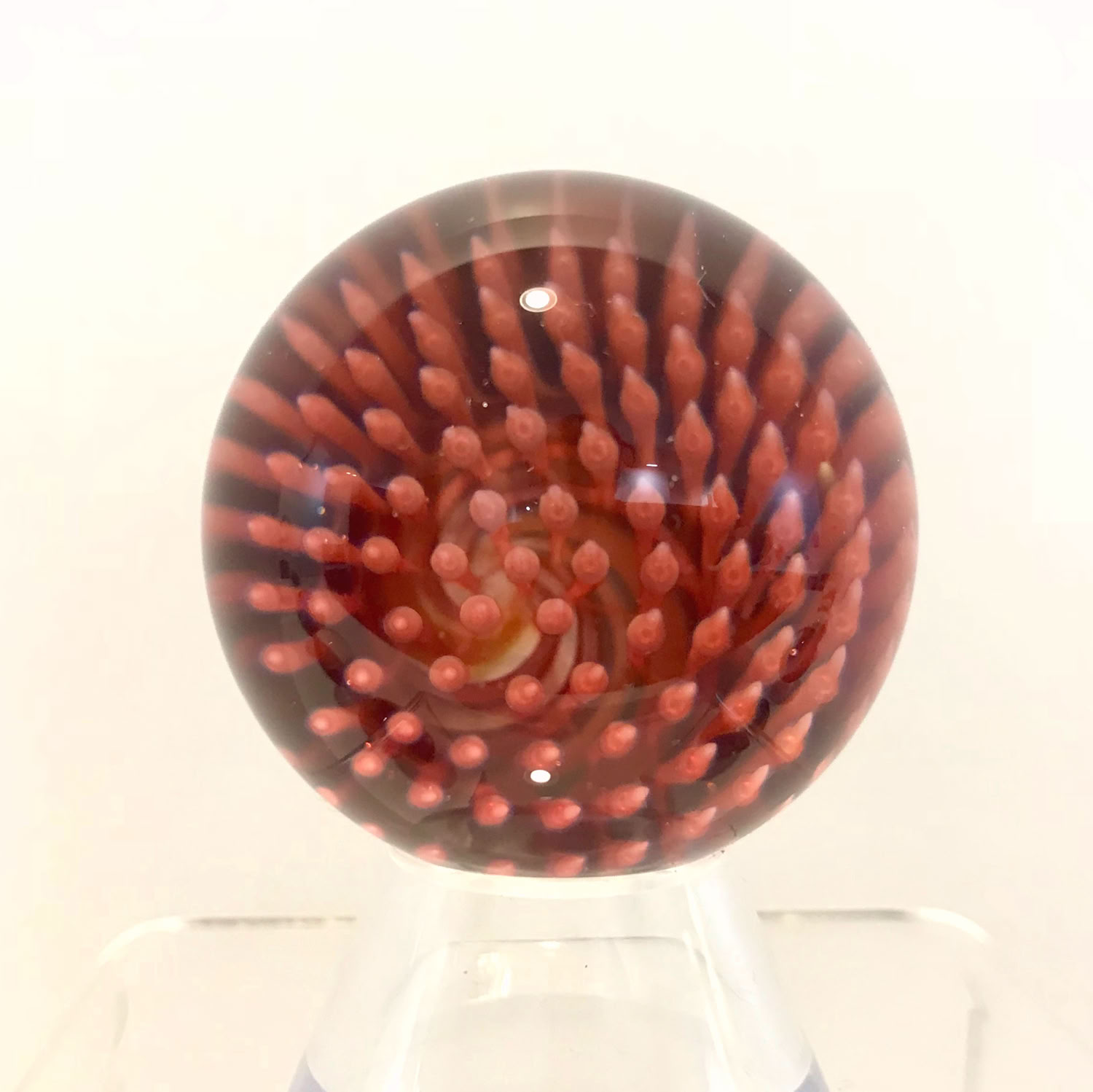 Aaron Slater Anemone Marble (large, red)