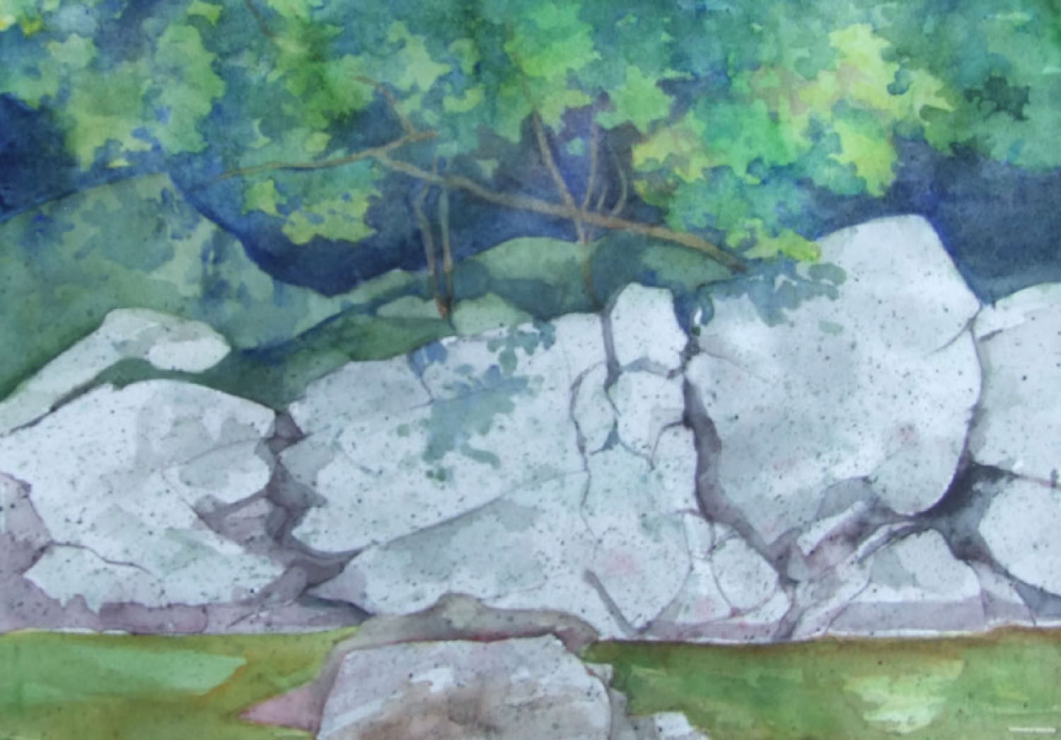 Jean Cannon Saxtons River Rocks