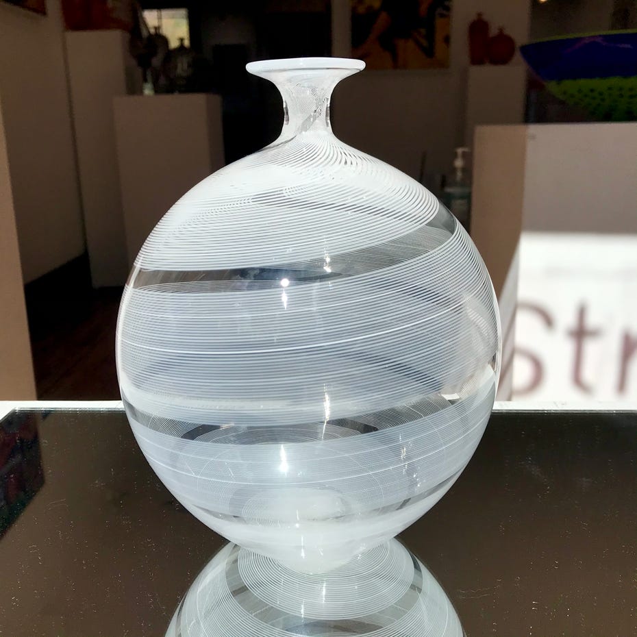 Nicholas Kekic Filiguana Collection White Sphere