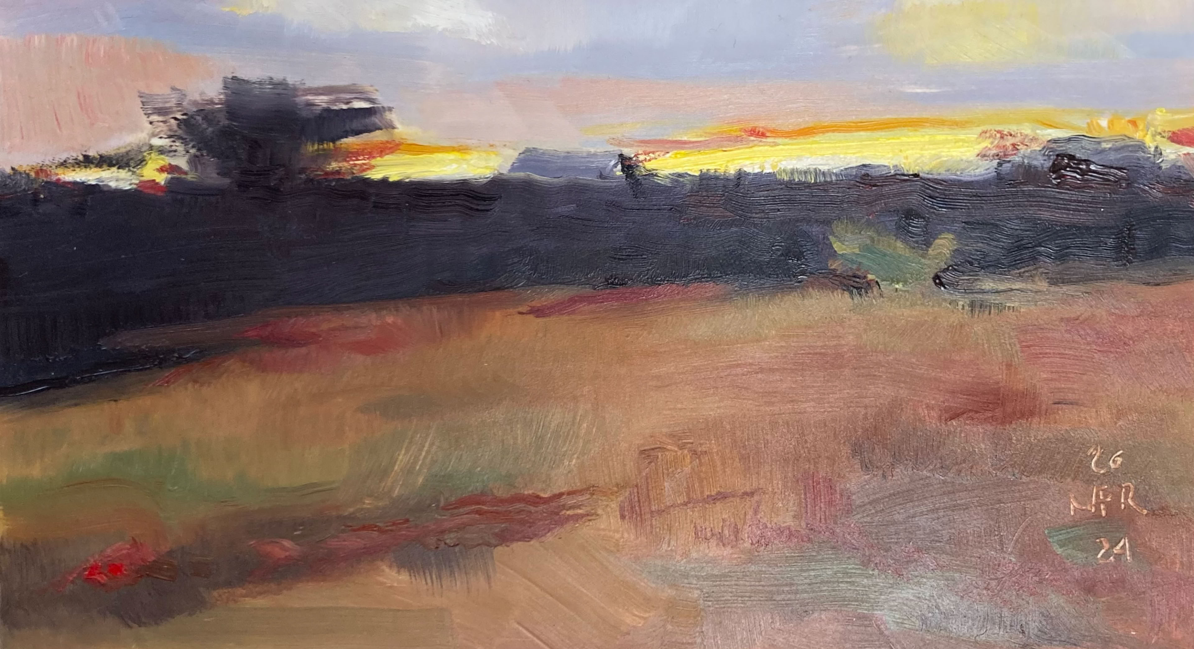 Nancy Fitz-Rapalje Evening Block Island 